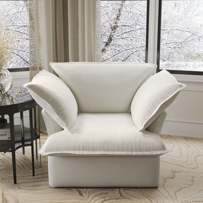 Divano moderno e confortevole, divani componibili minimalisti imbottiti in piuma, fodere per cuscini rimovibili