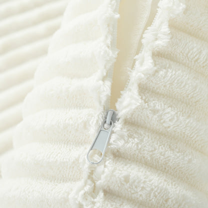 Divano letto moderno convertibile in velluto a coste con braccioli larghi e 2 cuscini per soggiorno e appartamento