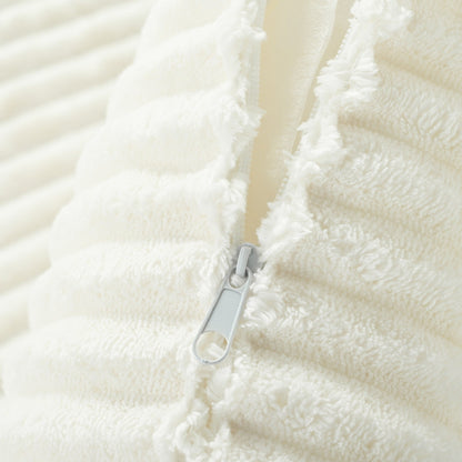 Divano letto moderno convertibile in velluto a coste con braccioli larghi e 2 cuscini per soggiorno e appartamento