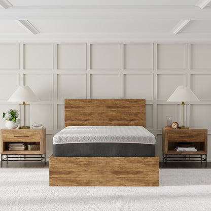 Materasso moderno in memory foam morbido da 12 pollici con infusione di rame