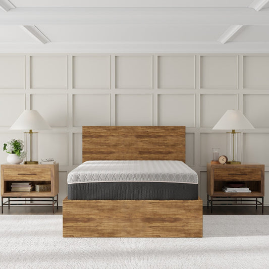 Materasso moderno in memory foam morbido da 12 pollici con infusione di rame