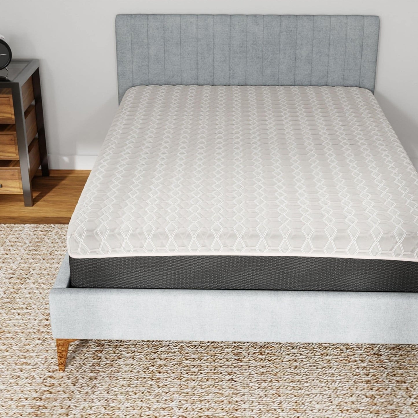 Materasso moderno in memory foam morbido da 14 pollici con infusione di rame