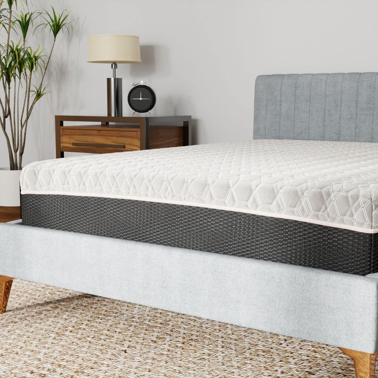 Materasso moderno in memory foam morbido da 14 pollici con infusione di rame