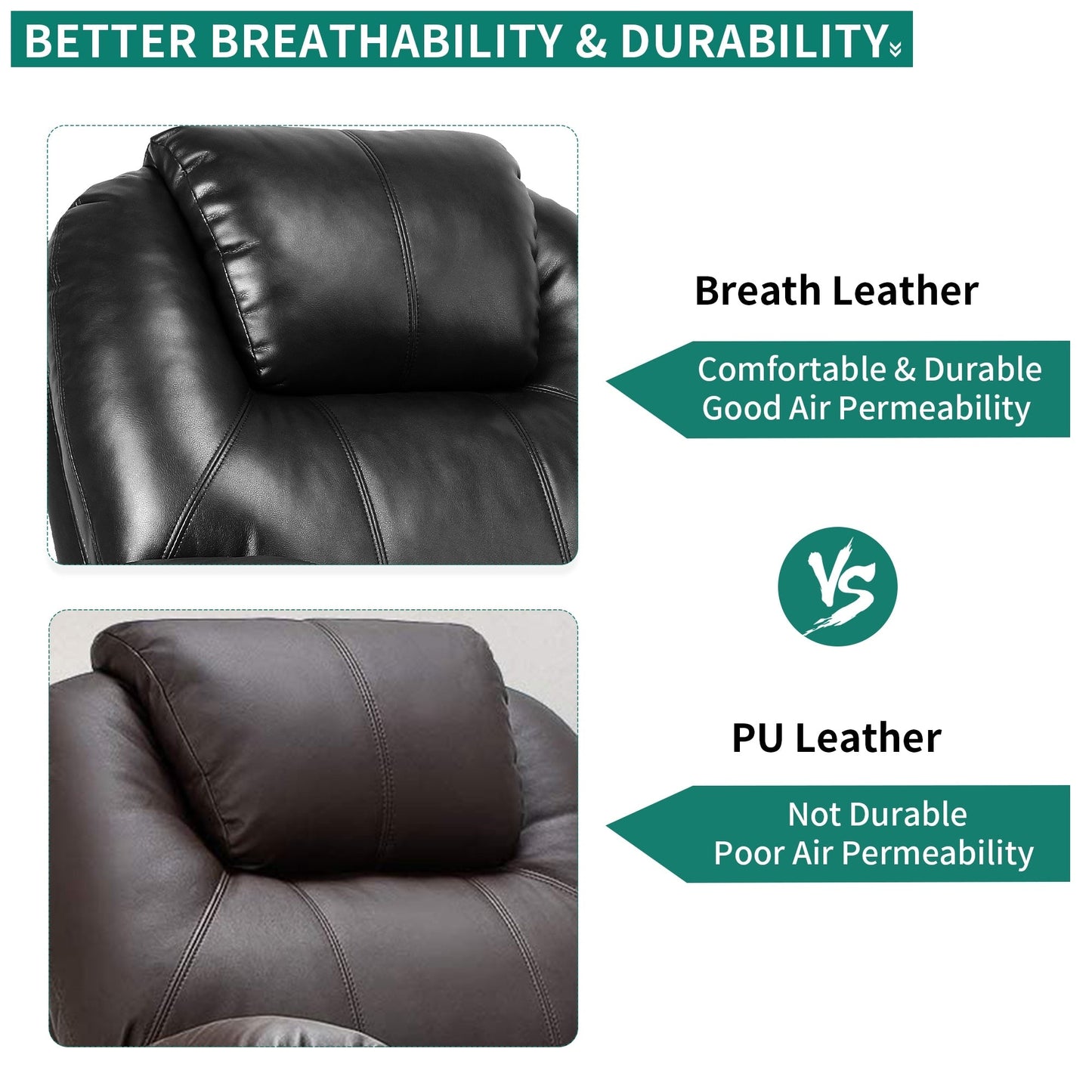 Poltrona reclinabile elettrica moderna con sollevamento elettrico, divano massaggiante riscaldato