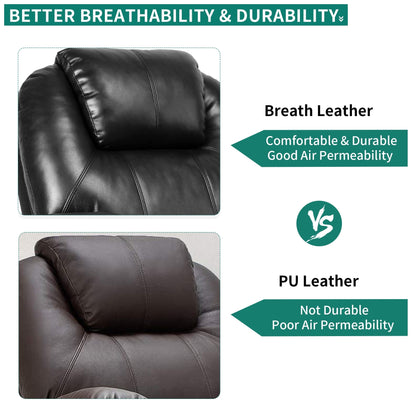 Poltrona reclinabile elettrica moderna con sollevamento elettrico, divano massaggiante riscaldato