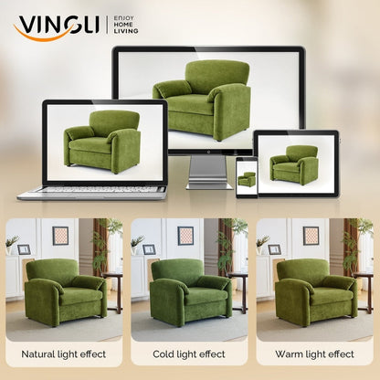 Poltrona moderna con orecchie di elefante, divano decorativo, seduta comoda per soggiorno e camera da letto