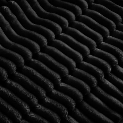 Divano moderno a 3 posti in velluto a coste componibile senza braccioli