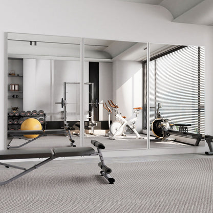 Specchio da terra moderno a figura intera, specchio indipendente