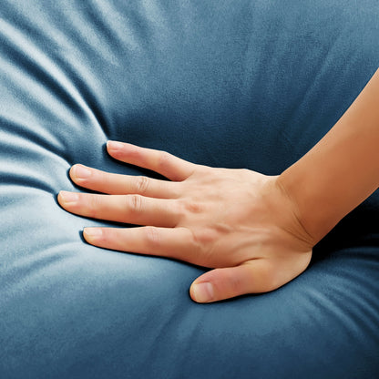 Divano letto futon moderno, divano letto trasformabile con gambe in legno affusolate, 78,35 L, piccolo divano con schienale diviso per soggiorno