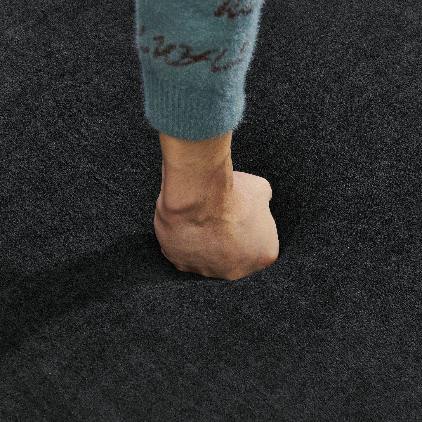 Divano componibile moderno a 4 posti, imbottito e modulare a forma di L, per soggiorno e appartamento