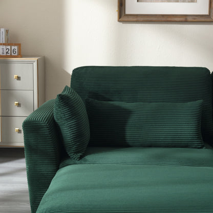 Divano moderno imbottito a forma di L, divano componibile modulare in velluto a 2 posti con sedute contenitore per soggiorno e appartamento 86.61