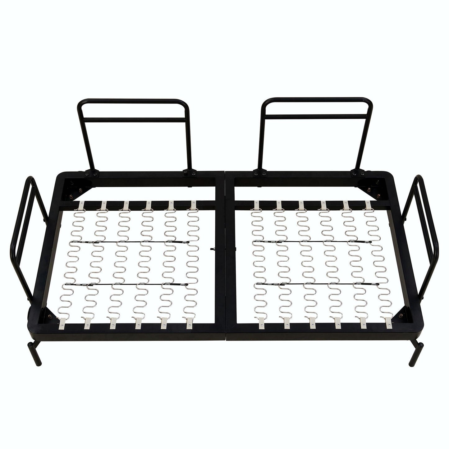 Divano moderno a due posti 59, con porte USB flessibili e braccioli cilindrici unici