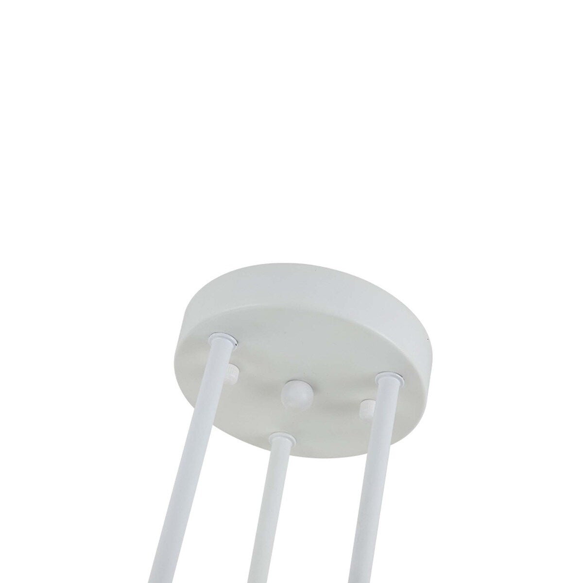 6 - Lampada da soffitto semi-incassata Sputnik in metallo moderno leggero da 23,62''