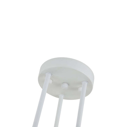 6 - Lampada da soffitto semi-incassata Sputnik in metallo moderno leggero da 23,62''