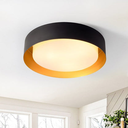 Lampada da soffitto a filo con paralume in metallo, moderna e minimalista, a 2/3/5 luci