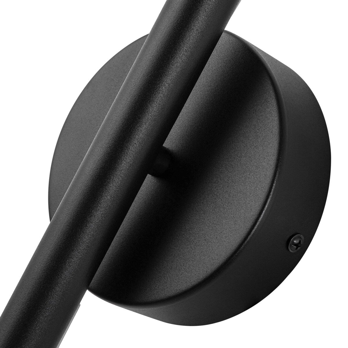 Applique da parete lineare a LED integrata in metallo, moderna e minimalista, industriale