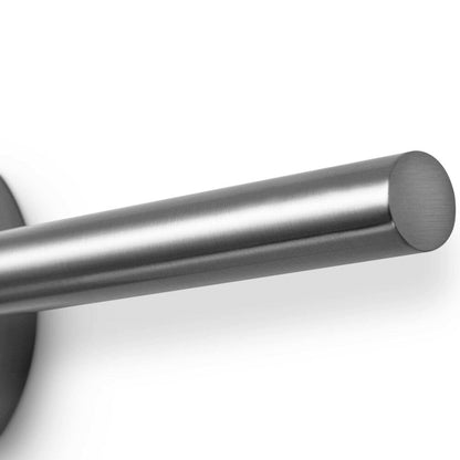 Applique da parete lineare a LED integrata in metallo, moderna e minimalista, industriale