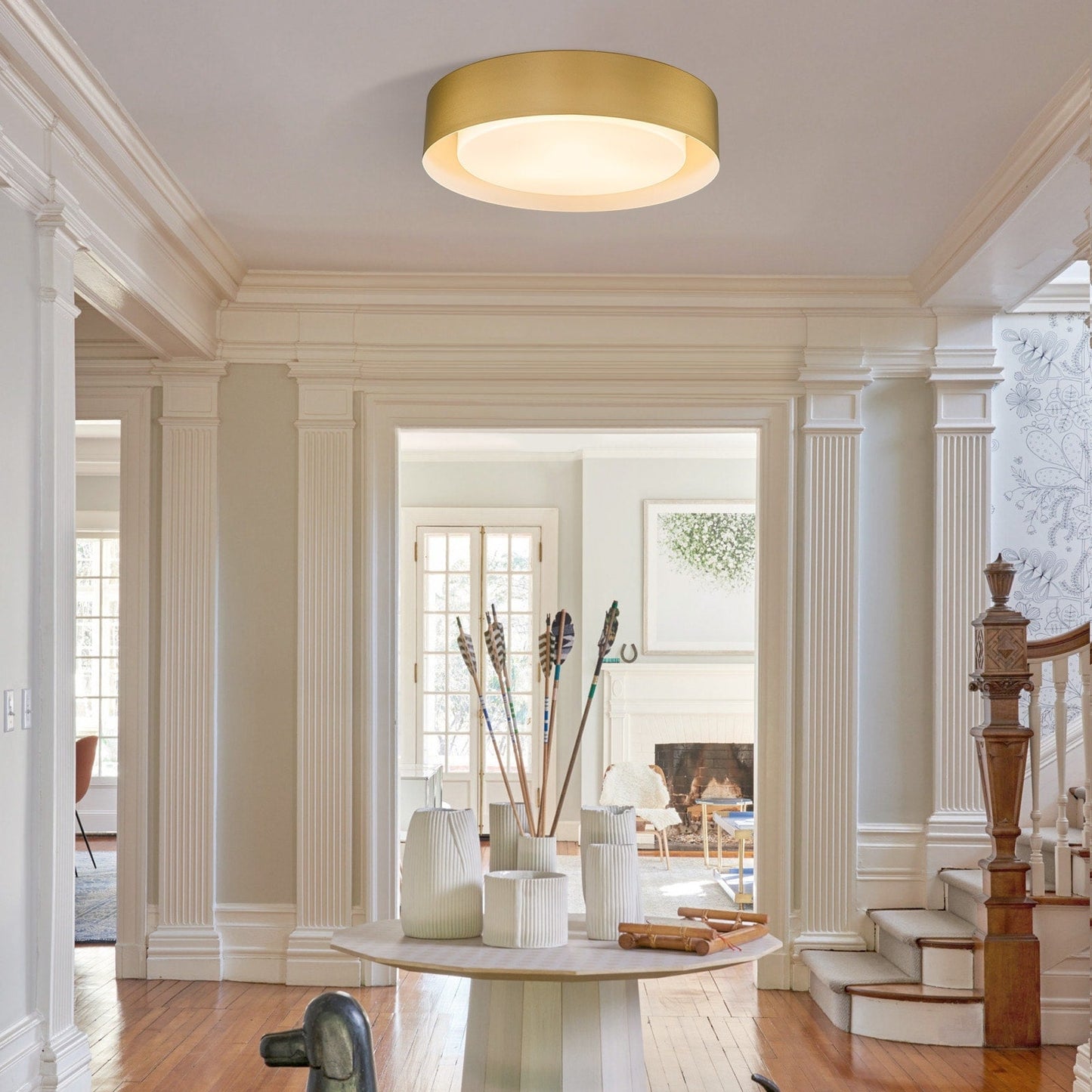 Lampada da soffitto a filo con paralume in metallo, moderna e minimalista, a 2/3/5 luci