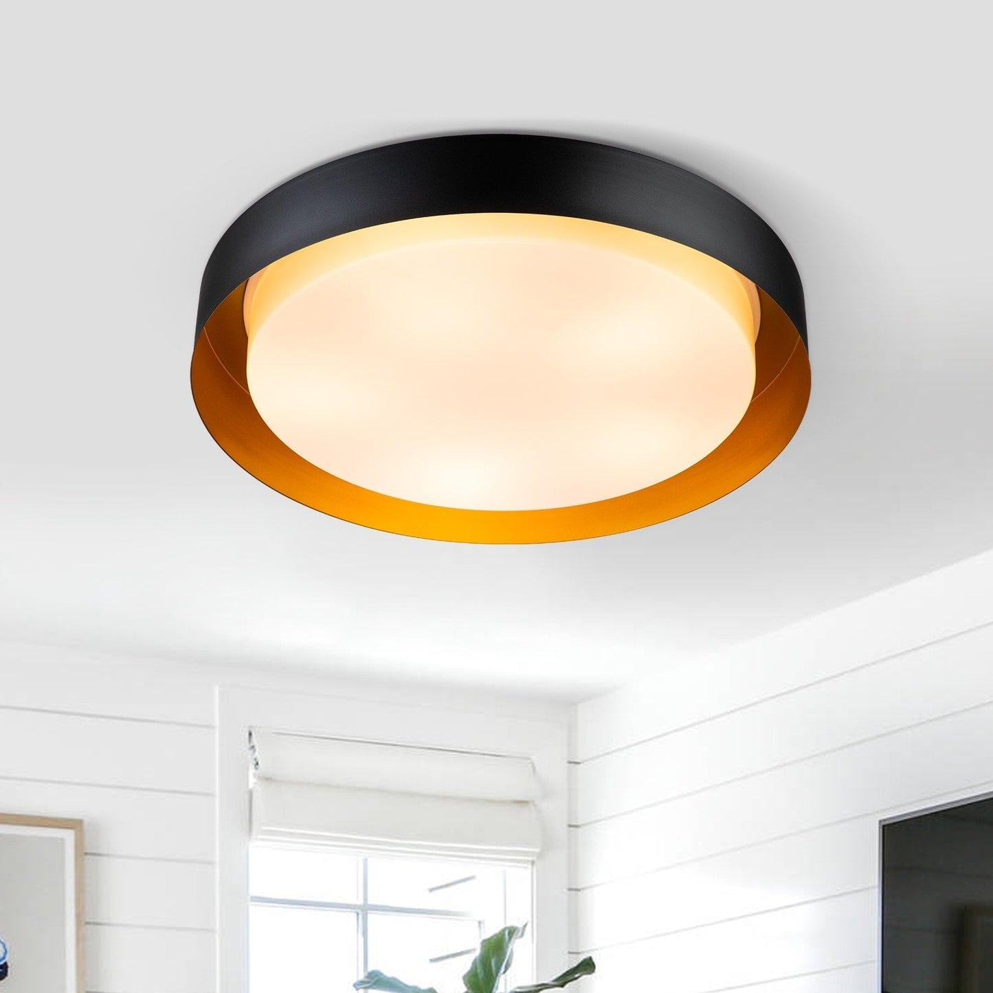 Lampada da soffitto a filo con paralume in metallo, moderna e minimalista, a 2/3/5 luci