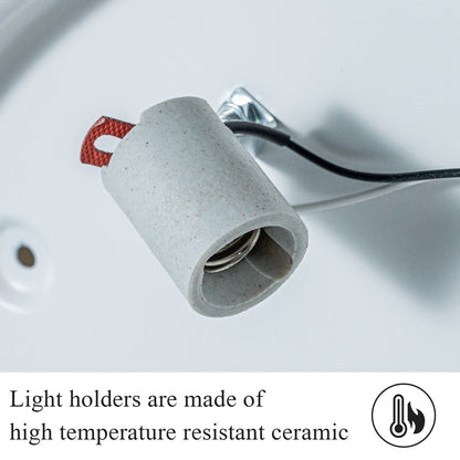 Lampada da soffitto a filo con paralume in metallo, moderna e minimalista, a 2/3/5 luci