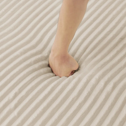 Divano componibile modulare in velluto a coste a forma di U, moderno e minimalista - Divano letto compatto e salvaspazio per soggiorno e camera da letto