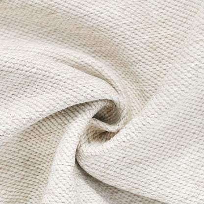 Divano componibile moderno a 4 posti a forma di L con 5 cuscini e pouf rimovibile per soggiorno e ufficio