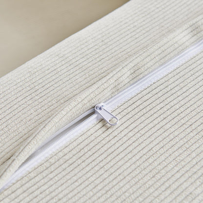 Divano letto moderno multifunzionale a 3 posti in velluto a coste con layout versatili e design ergonomico