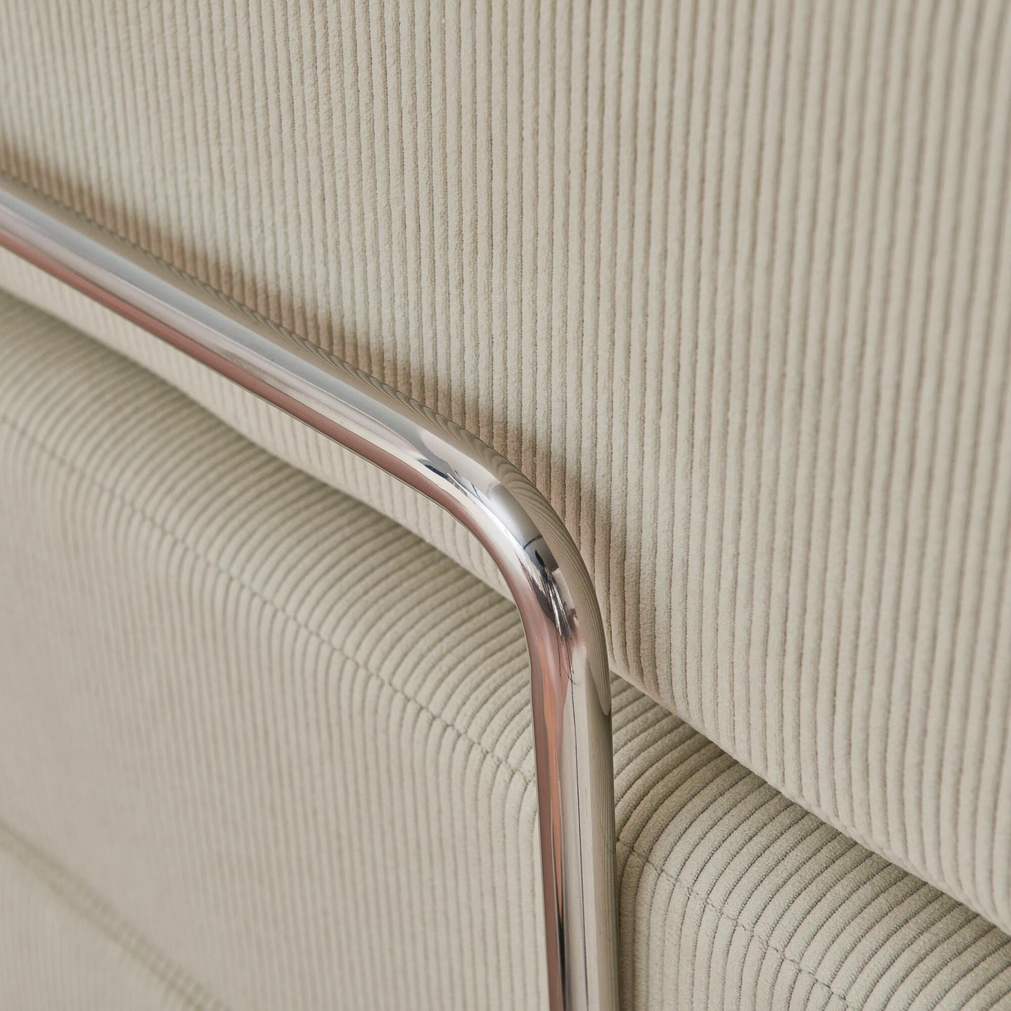 Divano letto moderno multifunzionale a 3 posti in velluto a coste con layout versatili e design ergonomico