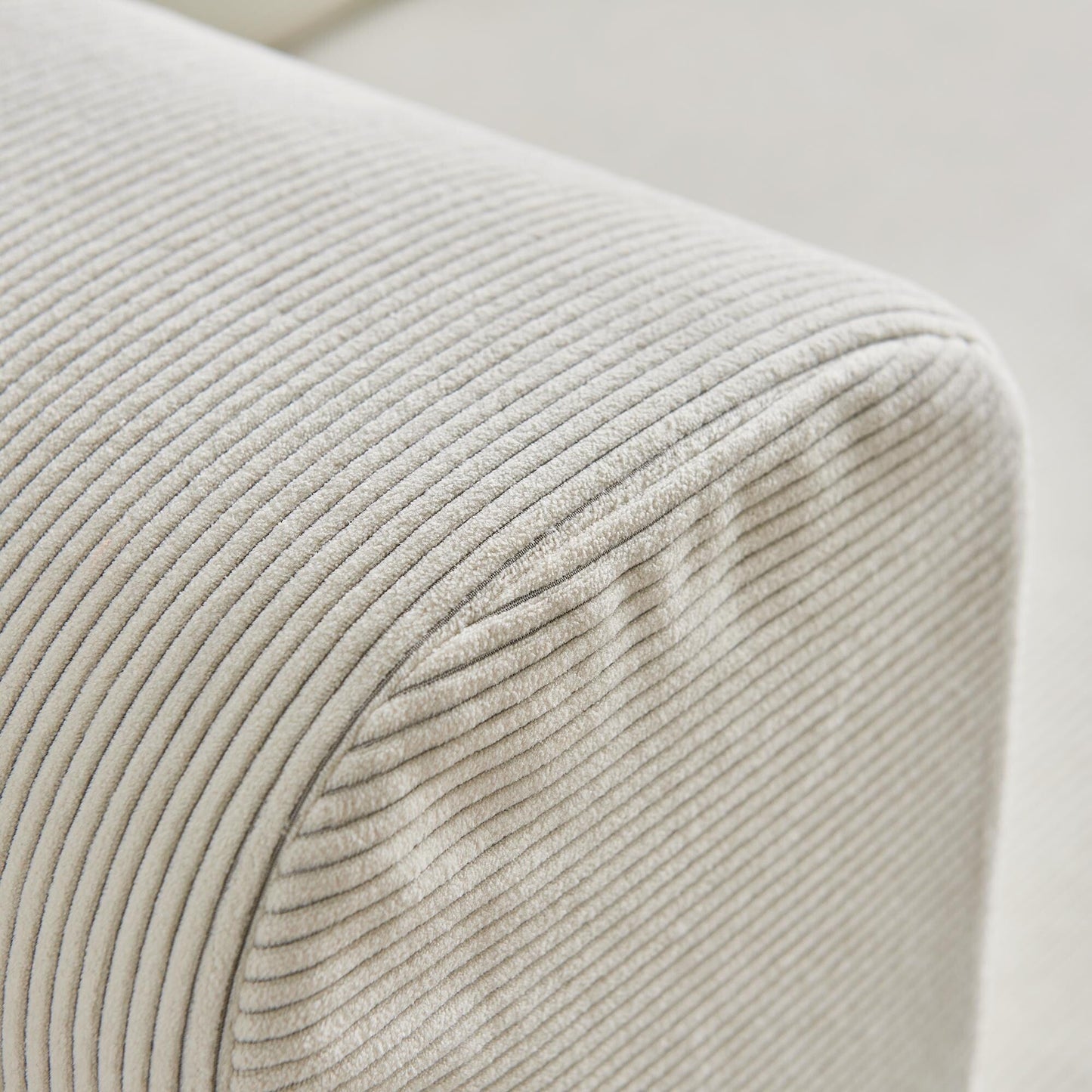 Divano letto moderno multifunzionale a 3 posti in velluto a coste con layout versatili e design ergonomico