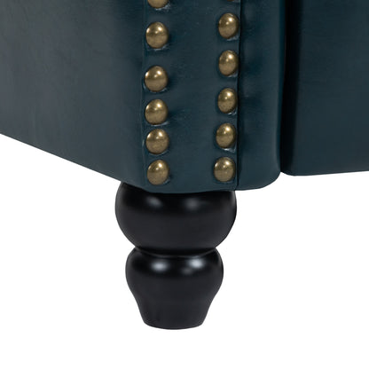 Poltrona reclinabile moderna con seduta imbottita e pelle PU