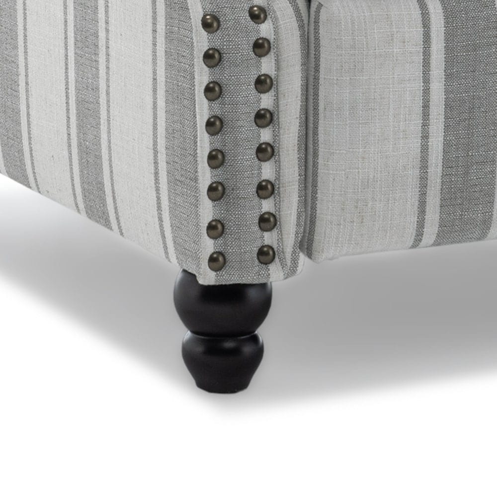 Poltrona reclinabile moderna con seduta imbottita e pelle PU