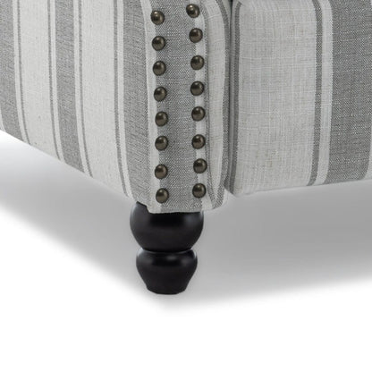 Poltrona reclinabile moderna con seduta imbottita e pelle PU