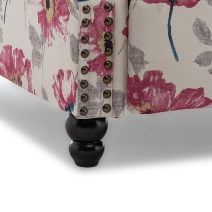 Poltrona reclinabile moderna con seduta imbottita e pelle PU