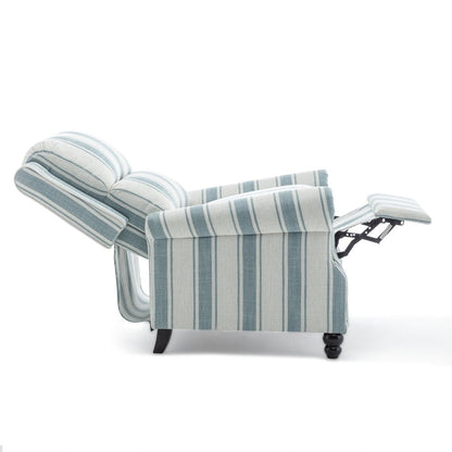 Poltrona reclinabile moderna con seduta imbottita e pelle PU