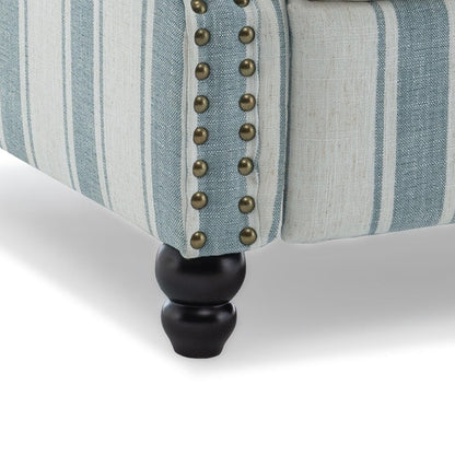 Poltrona reclinabile moderna con seduta imbottita e pelle PU