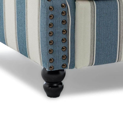 Poltrona reclinabile moderna con seduta imbottita e pelle PU