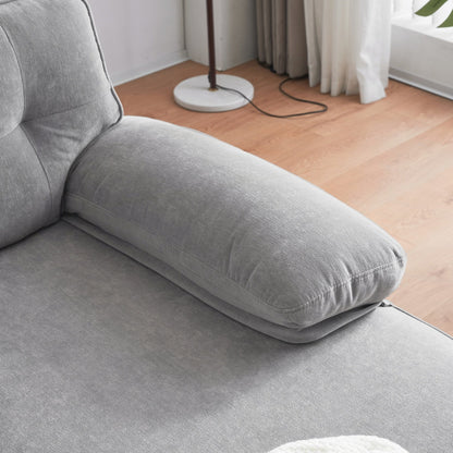 Divani componibili moderni, divani in velluto a L