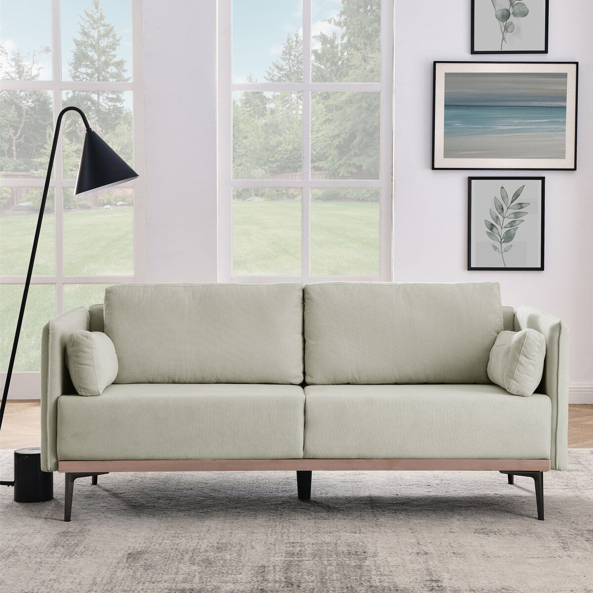 Divano moderno a 3 posti