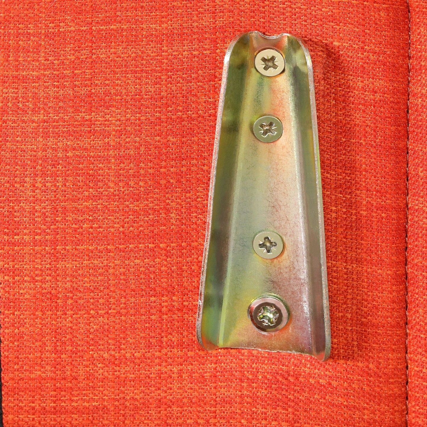 Divano a 3 posti in stile moderno, imbottito in tessuto di lino