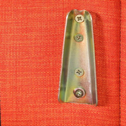 Divano a 3 posti in stile moderno, imbottito in tessuto di lino