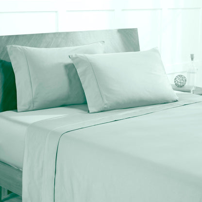 Modern Threads - Set di lenzuola in 100% cotone egiziano a 400 fili, 4 pezzi