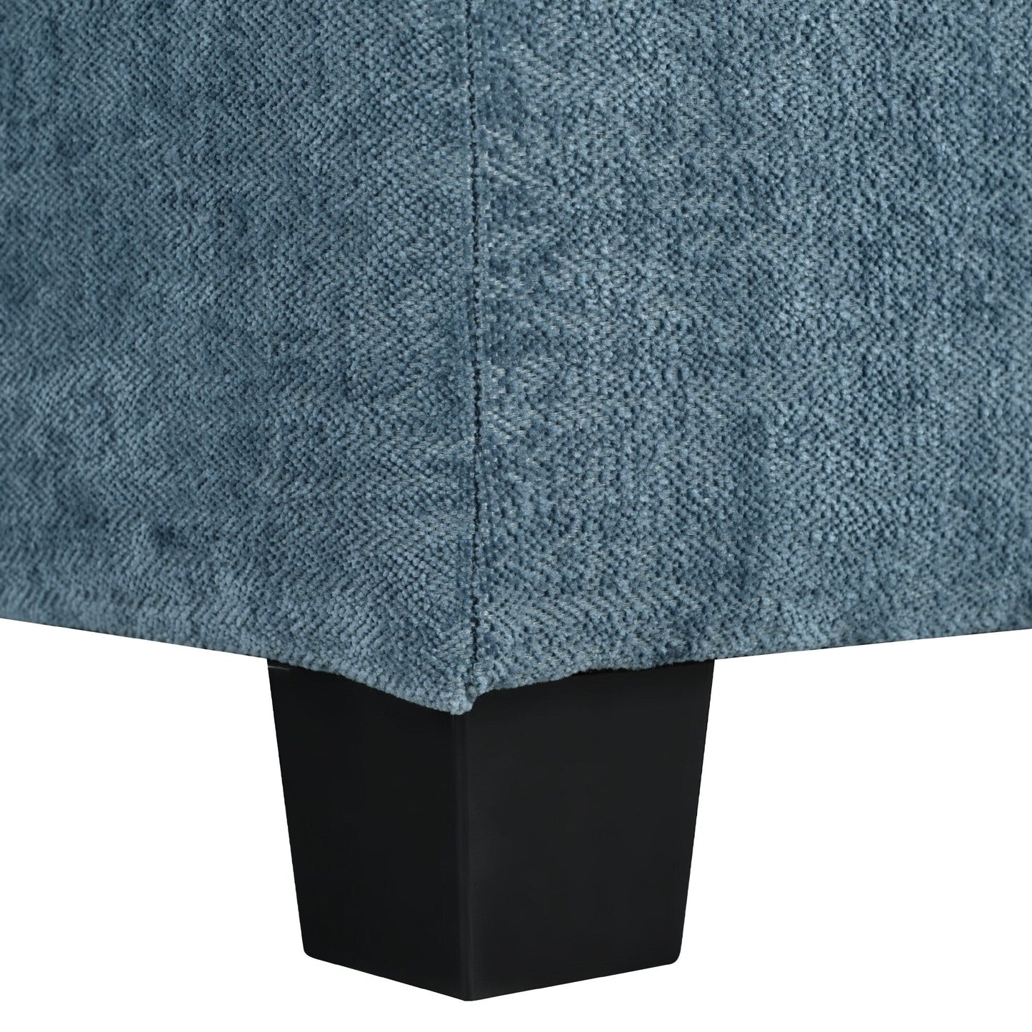 Divano componibile moderno a forma di U in ciniglia, divano componibile a 6 posti con schienale trapuntato e cuscini regolabili sui braccioli.