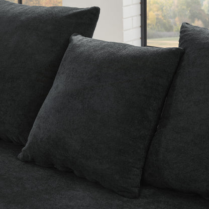 Divano componibile moderno imbottito a forma di L