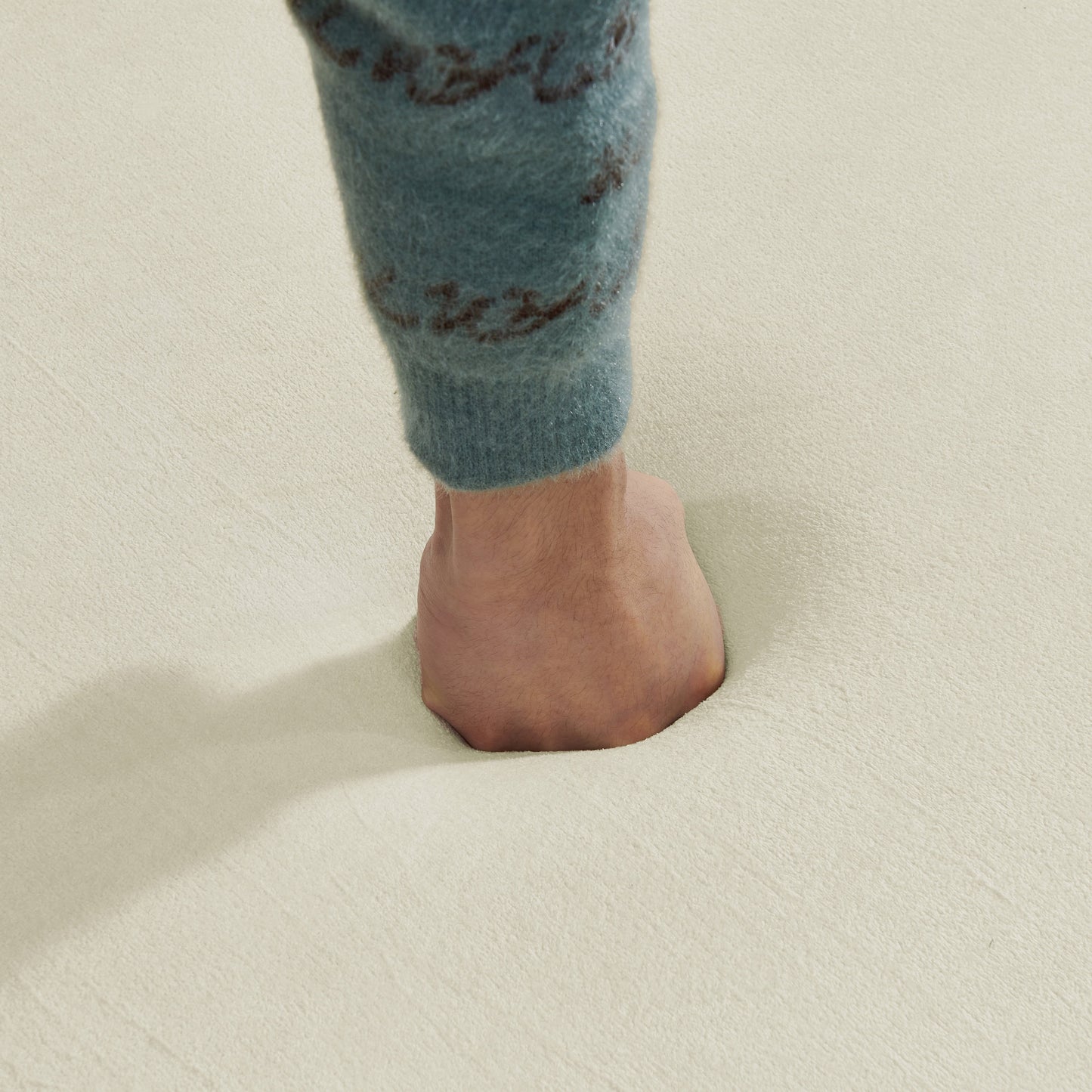 Divano componibile moderno imbottito a forma di L