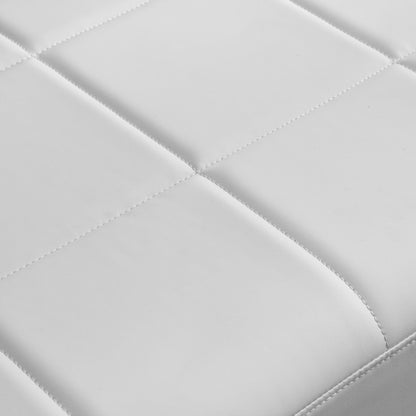 Divano a due posti moderno in similpelle con rivestimento