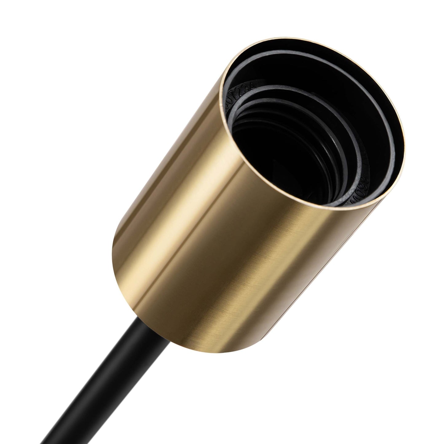 Lampada semi-incassata Sputnik nera/oro da soffitto per soggiorno/cucina/ufficio/camera da letto/ingresso