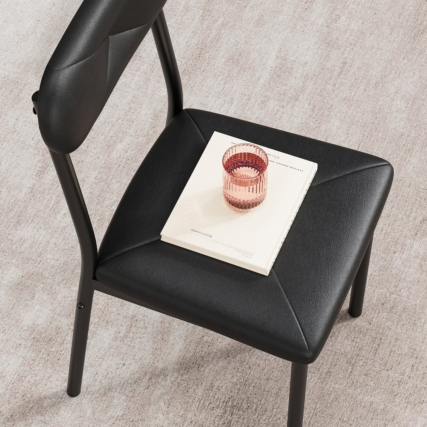 Set da pranzo moderno per cucina e sala da pranzo - 3 pezzi