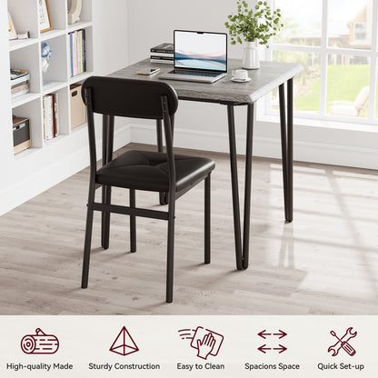 Set da pranzo moderno per cucina e sala da pranzo - 3 pezzi