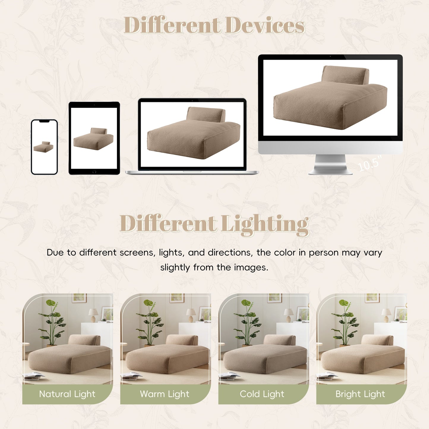 Divano letto modulare completamente compresso da 72 pollici con design senza cornice per soggiorno, non richiede montaggio