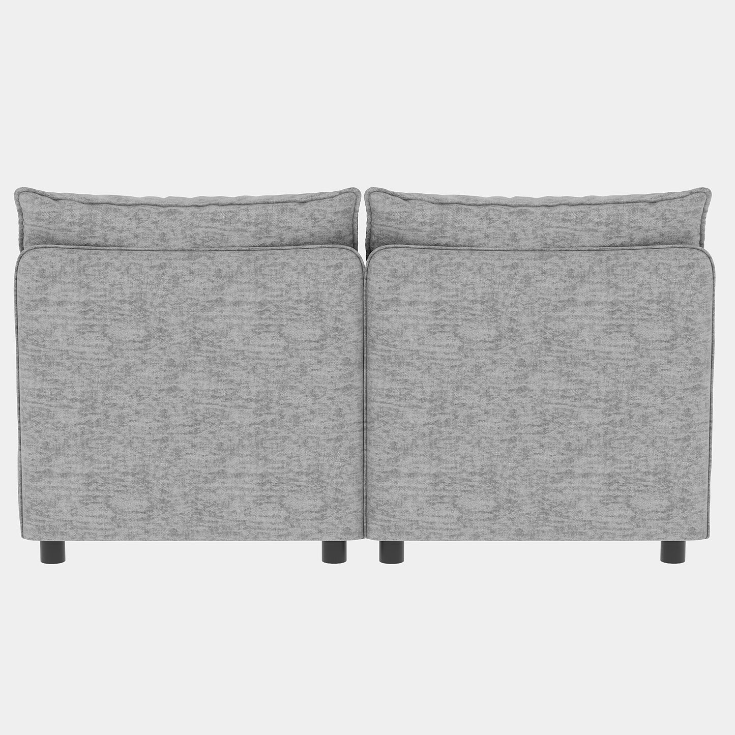 Divano componibile in tessuto modulare, divano letto trasformabile, divano letto con posti a sedere contenitore per soggiorno